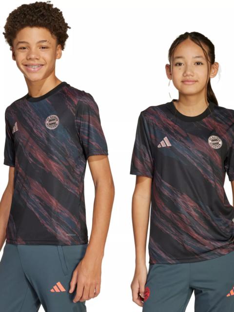 adidas adidas Youth Bayern Munich Black Home Prematch Jersey