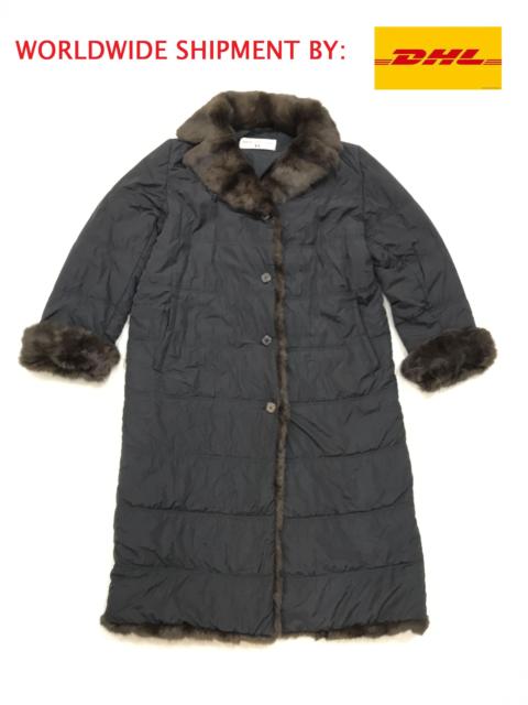 Other Designers HANAE MORI PARIS PUFFER TRENCH COAT JACKET PUFFER JAPAN