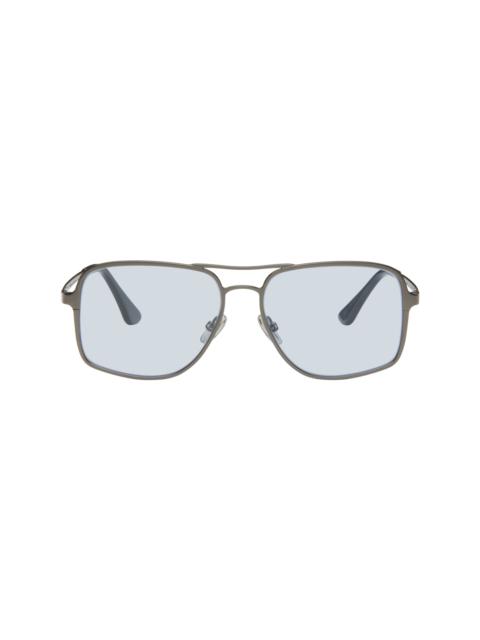 RETROSUPERFUTURE Gunmetal Spliff Sunglasses
