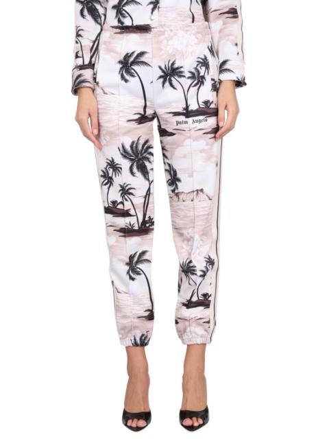 Palm Angels Palm Angels Women Island Print Pants