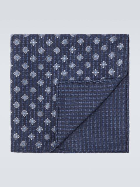 Brunello Cucinelli Silk pocket square