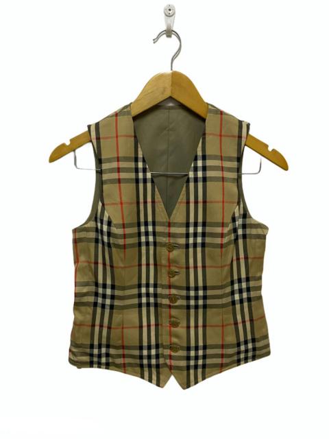 Other Designers Burberry Prorsum - Reversible Vintage Burberrys Nova Check Vest