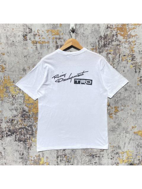 Vintage TRD Racing Development Shirt Backhit TRD Signature