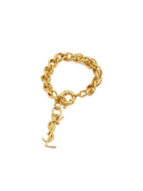 SAINT LAURENT Saint Laurent Women Metal Rope Chain Bracelet