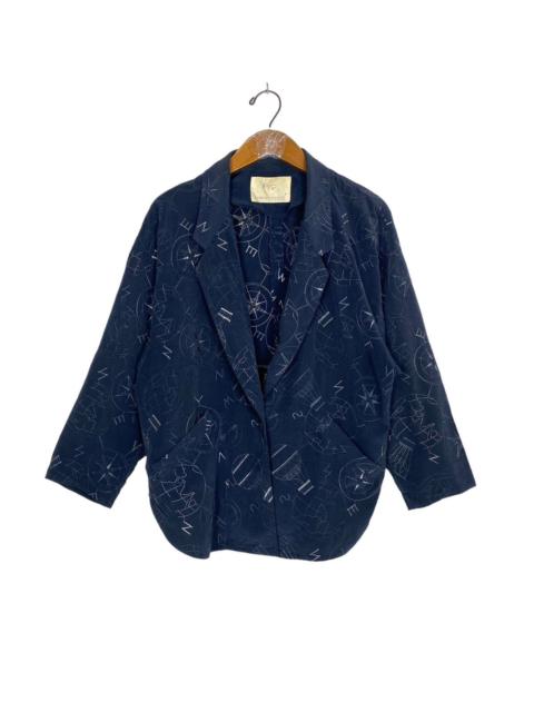 Other Designers Rare‼️ Vintage Franca v. Paoloni Shirt Blazer