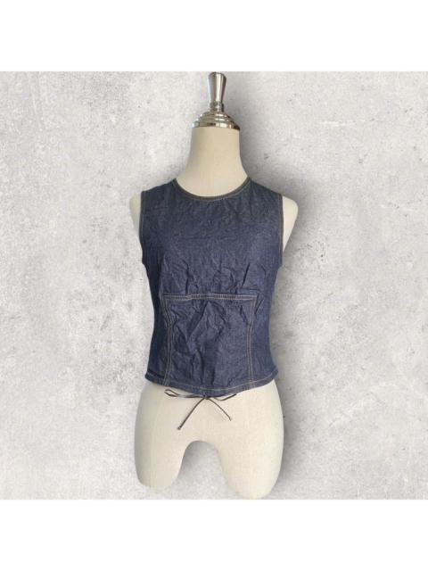 GUCCI SS00 Denim Top By Tom Ford