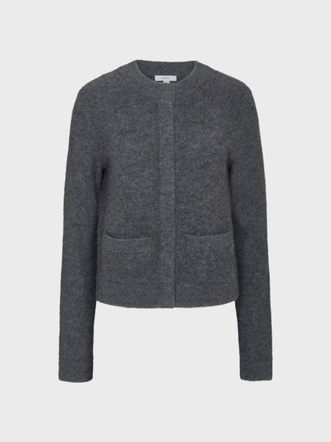 Vince Jacket Shrunken Boiled knitted Grey