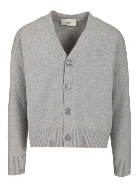 AMI Paris Ami Men Ami De Coeur Cardigan