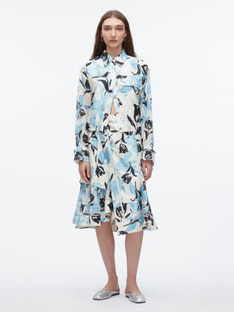 3.1 Phillip Lim Joyful Tulip Cropped Shirt Jacket