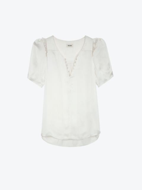 Zadig & Voltaire Twity Satin Blouse