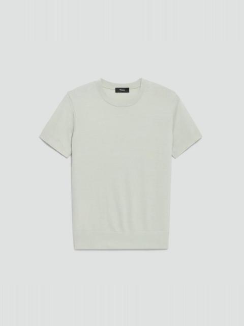 Theory Sweater Tee in Regal Wool