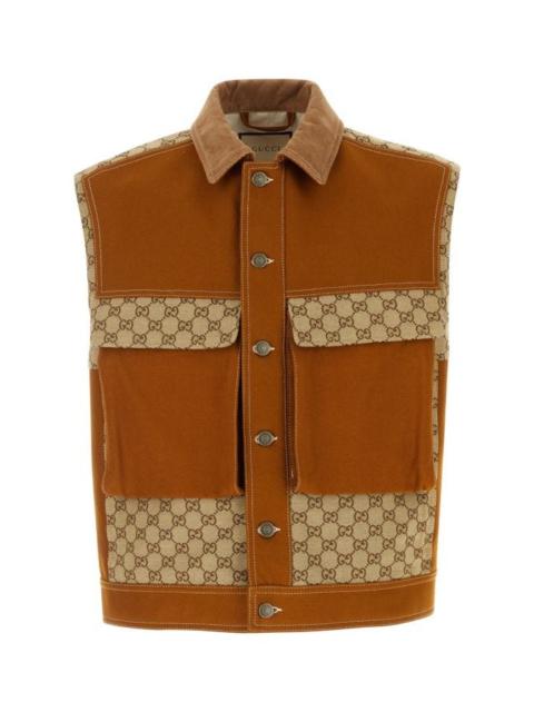 Gucci Man Multicolor Cotton Vest