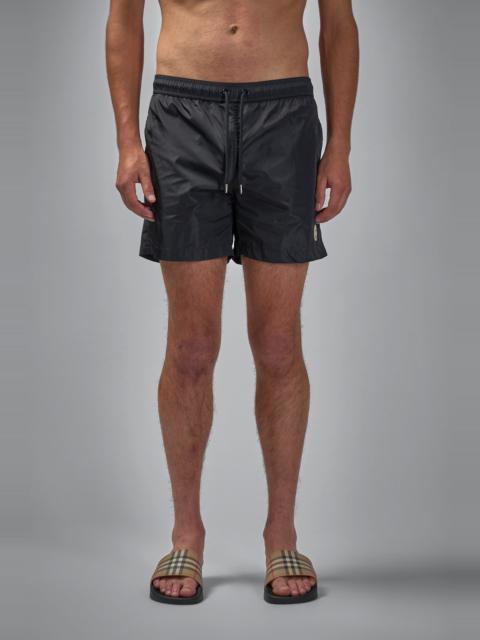 Moncler Logo Patch Swim Shorts
