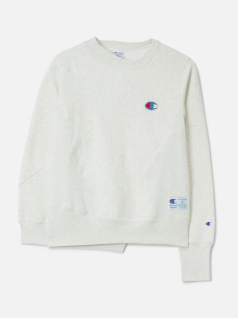 UNDERCOVER UNDERCOVER X CHAMPION UC2E1801-1 CURVED SWEATSHIRT