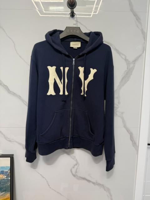 GUCCI Gucci Navy Blue MLB Collaboration Sweatshirt