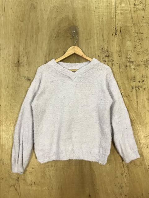 Other Designers Homespun Knitwear - Hypenworld Mohair Soft Fur Knit Sweater