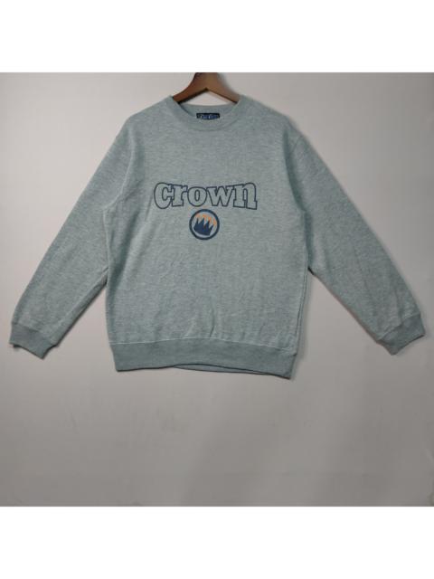 Other Designers Vintage - VINTAGE TIME LAG CROWN LOGO SWEATSHIRT JUMPER