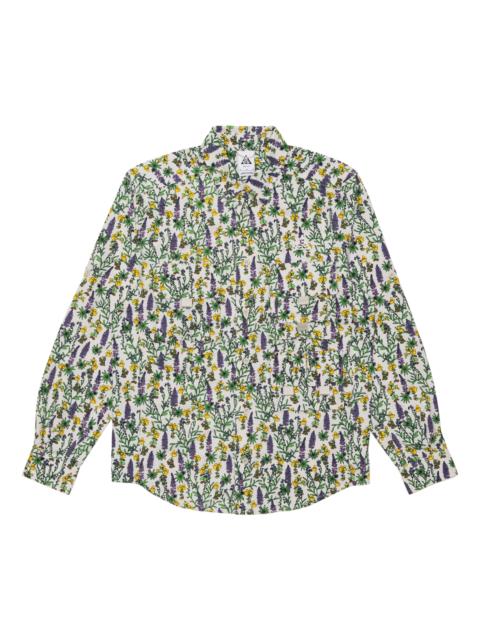 Nike Nike SS22 Dri-FIT ACG UV Version Floral Long Sleeves Shirt Green DN3942-072