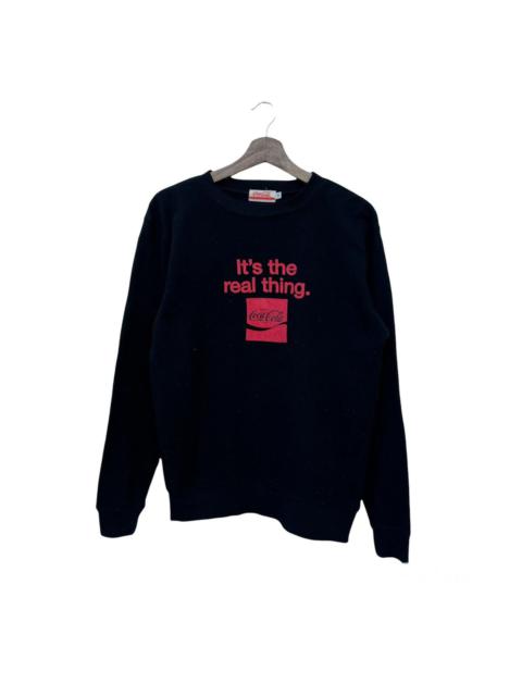 Other Designers VINTAGE COCA COLA BIG LOGO SWEATSHIRT