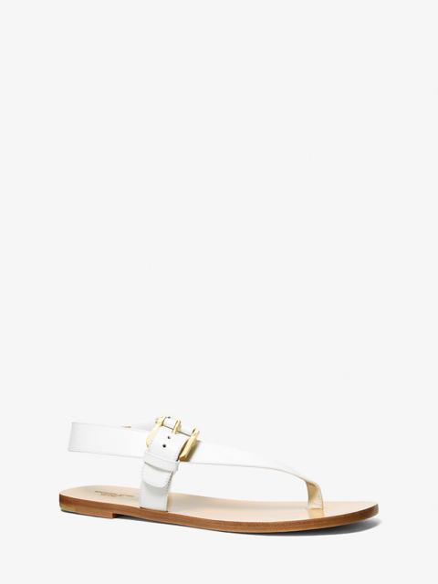 MICHAEL KORS Penelope Leather Sandal
