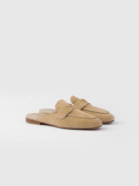 Prada Suede sabots