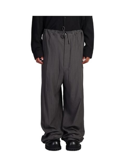 BALENCIAGA Pants In Green Wool And Polyester