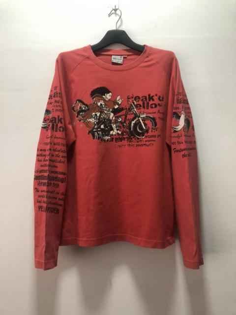 Other Designers PEAK’D YELLOW T Shirt Longsleeve Tedman