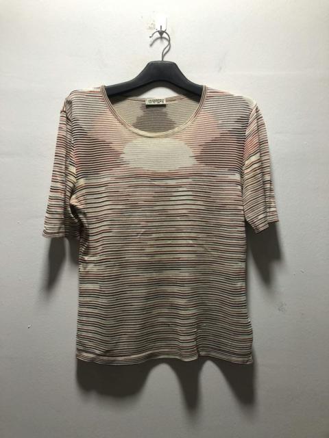 Missoni MISSONI T Shirt Striped Rayon Multicolor