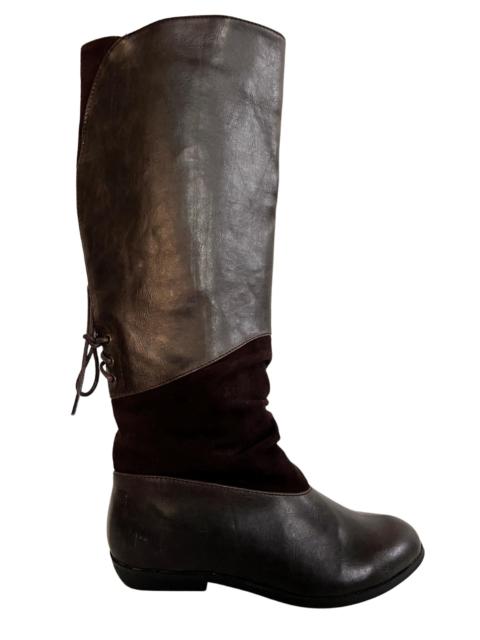 Other Designers Copy of Central Brown Leather Riding Boots