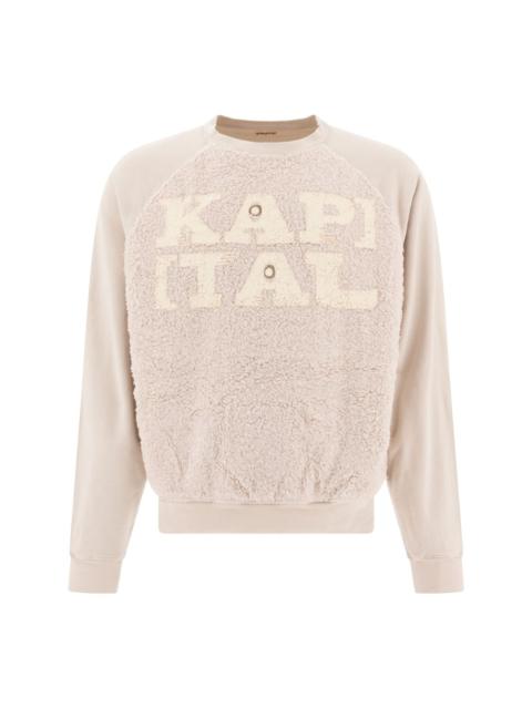 logo-jacquard sweatshirt