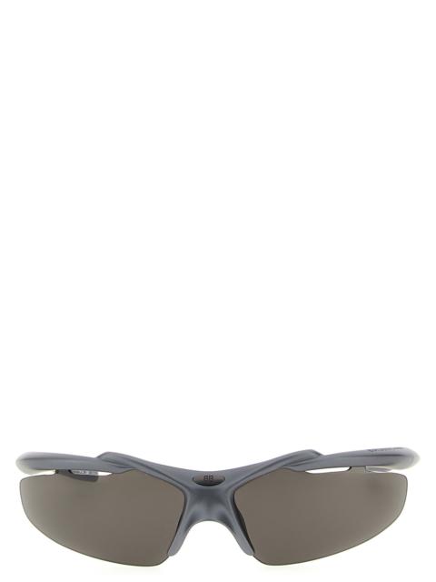 BALENCIAGA Turbo D-Frame Sunglasses Gray