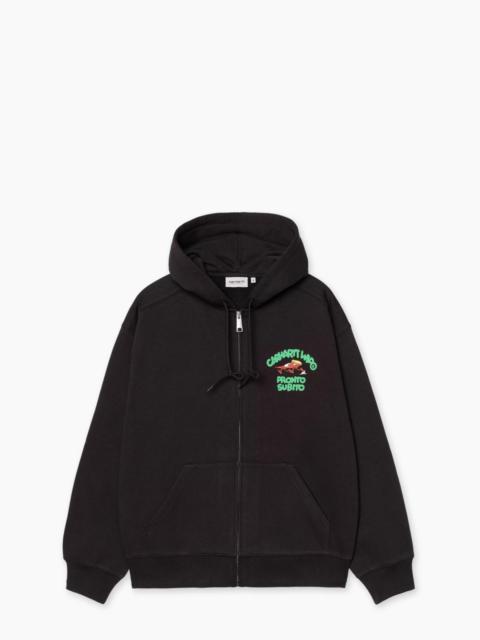 Carhartt HOODED PRONTO SWEAT JACKET BLACK