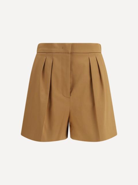 Max Mara Stretch cotton satin Shorts