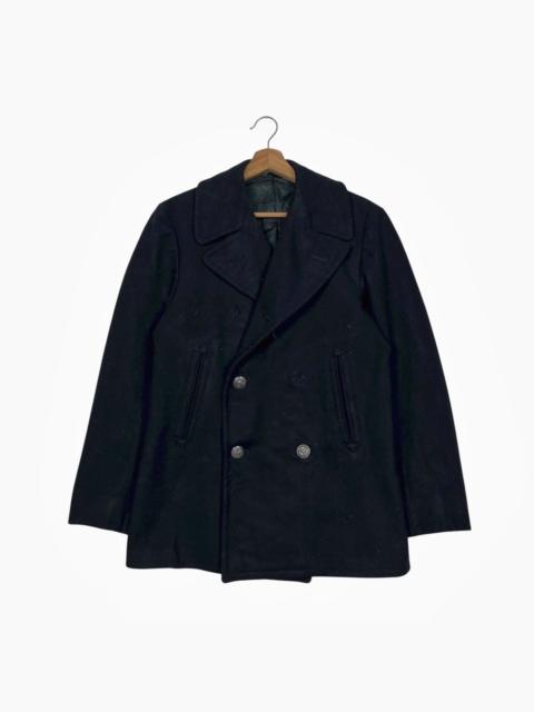Other Designers Vintage 70s US Navy Wool Peacoat