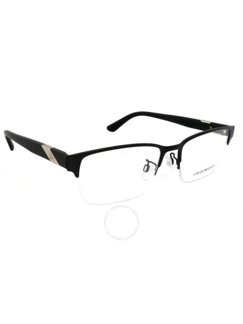 EMPORIO ARMANI Emporio Armani Demo Rectangular Men's Eyeglasses EA1129 3001 55