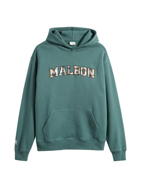 malbon Malbon Golf Fesque Preston Hoodie in Hunter Green at Nordstrom