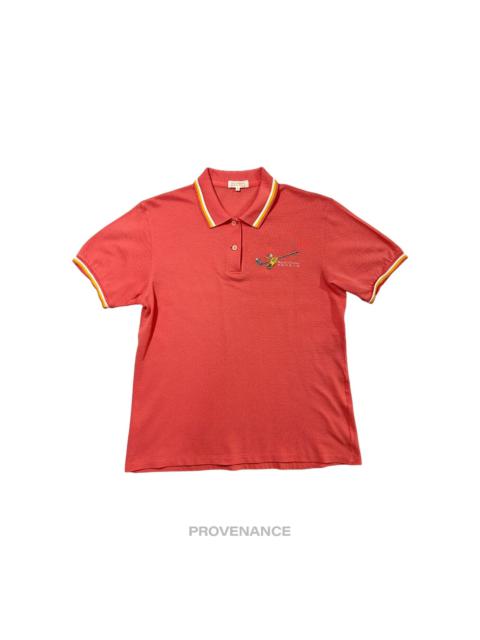 Balenciaga Sports Golf Polo Shirt - Watermelon Red M
