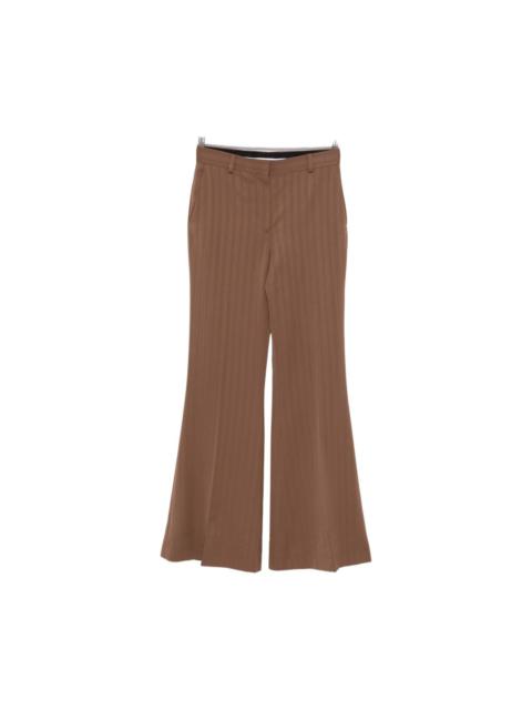 Stella McCartney Wool flared leg trousers