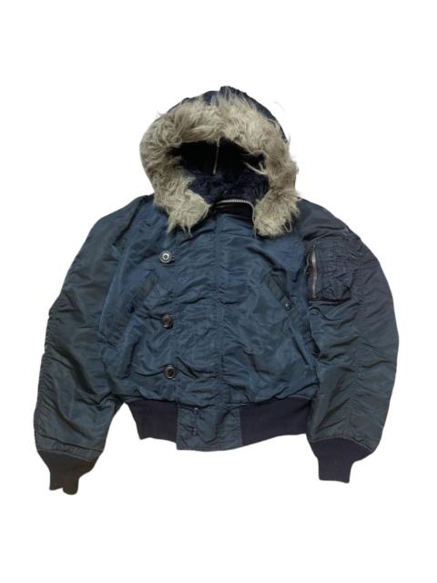 Other Designers Vintage ALPHA INDUSTRIES N-2B Flight Bomber Heavy Weather