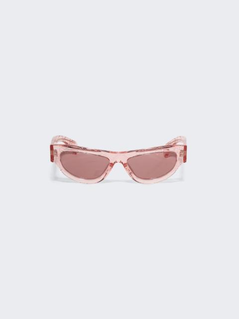 GUCCI Miami Logo Sunglasses Pink
