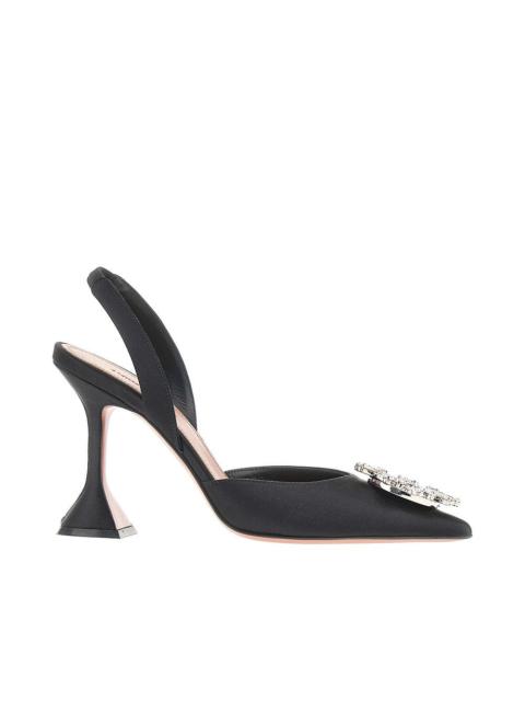 Amina Muaddi Amina Muaddi Women 'Begum Sling' Satin Slingback Pumps