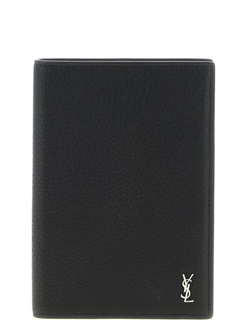 SAINT LAURENT Saint Laurent Men 'Tiny Cassandre' Passport Holder