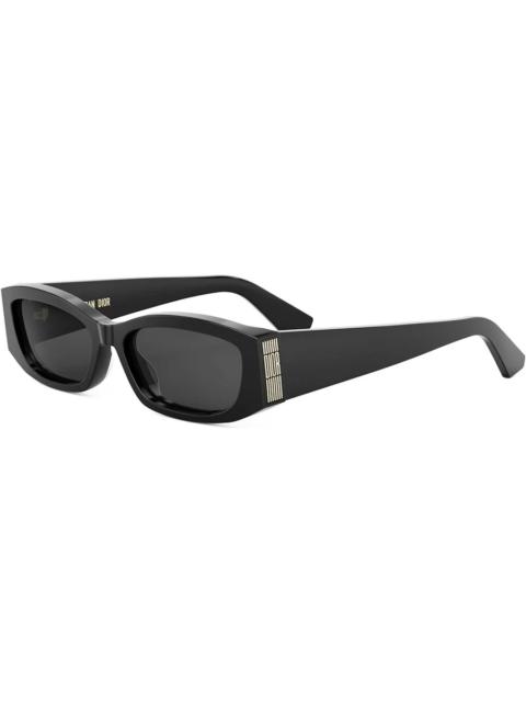 Dior Dior DIORGRAPHIQUE S1I Smoke Rectangular Ladies Sunglasses CD402201 01A 56