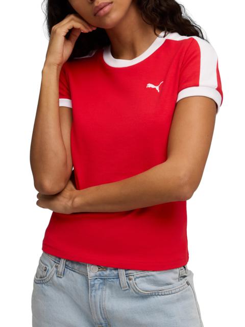 PUMA T7 Slim Fit T-Shirt in For All Time Red at Nordstrom