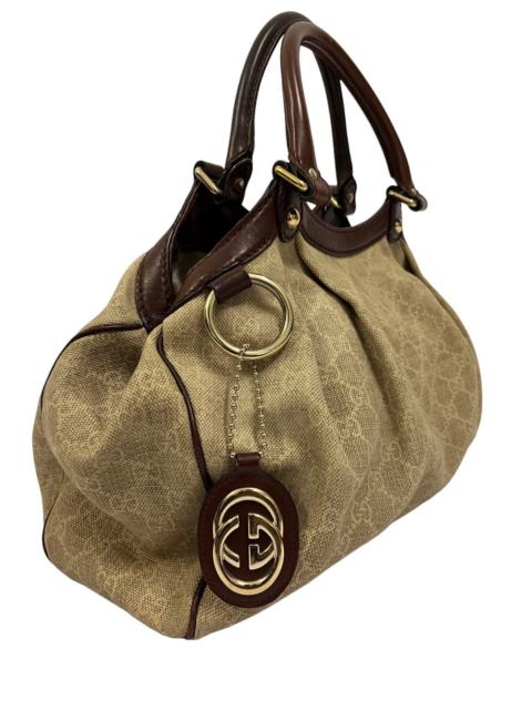 GUCCI Gucci Handbag Fullprint Chain Logo