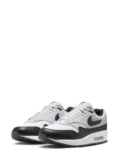 Nike Air Max 1 Essential Sneaker in White/Pure Platinum at Nordstrom