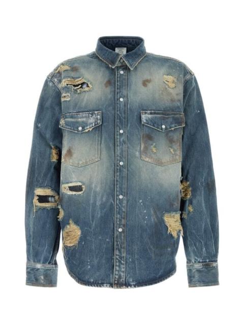 VETEMENTS Vetements Man Denim Shirt
