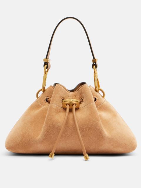 JIMMY CHOO Cinch Small suede tote bag
