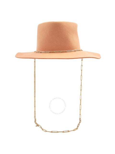 Other Designers Van Palma Apricot Ulysse Fedora Hat