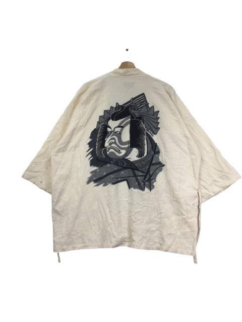 Other Designers Vintage - Vtg IKISUGATA TOKYO SUMO Japan Art Jacket Kimono Windbreaker